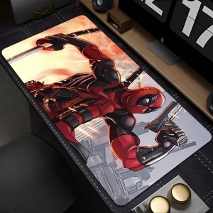 Deadpool Sword Gaming Mouse Mat - Action Pose