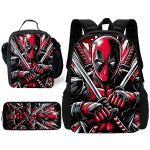 Deadpool Backpack Gift Set – Comic Graphics for Boys Girls
