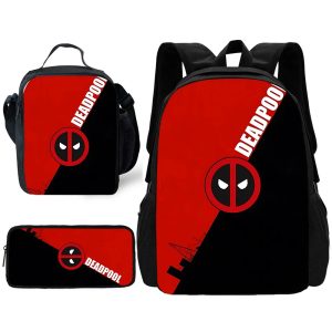 Deadpool School Adventure Kit – Easy-Clean Nylon Fabric