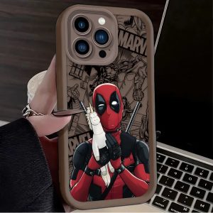 Deadpool Anti-Slip Silicone – Multicolour Case