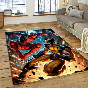 Deadpool Rug – Allergy-Safe Family Home Decor