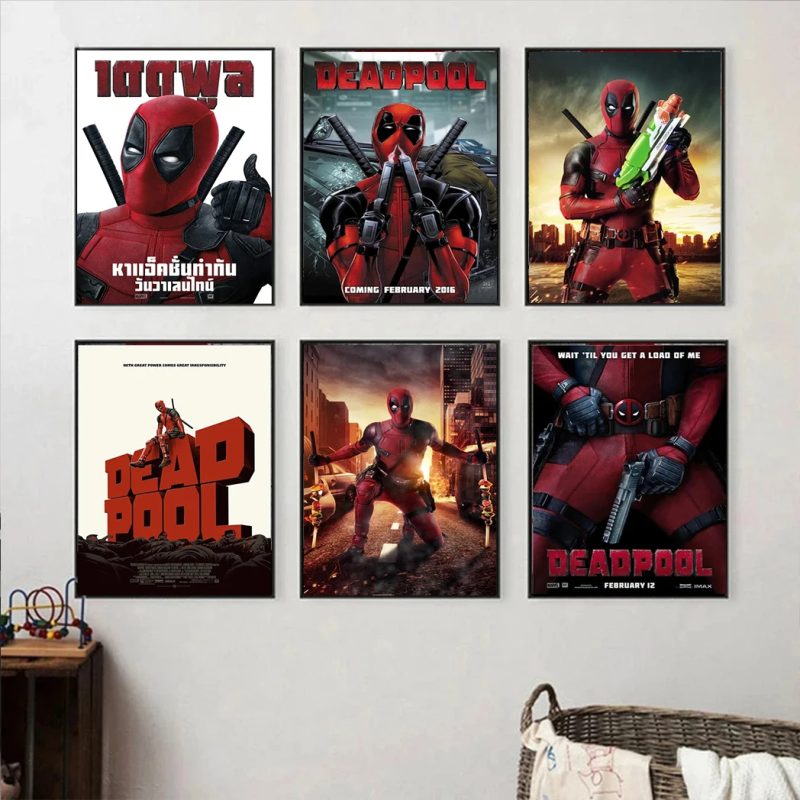Deadpool Art Print – Motivational Pop Culture - Image 2
