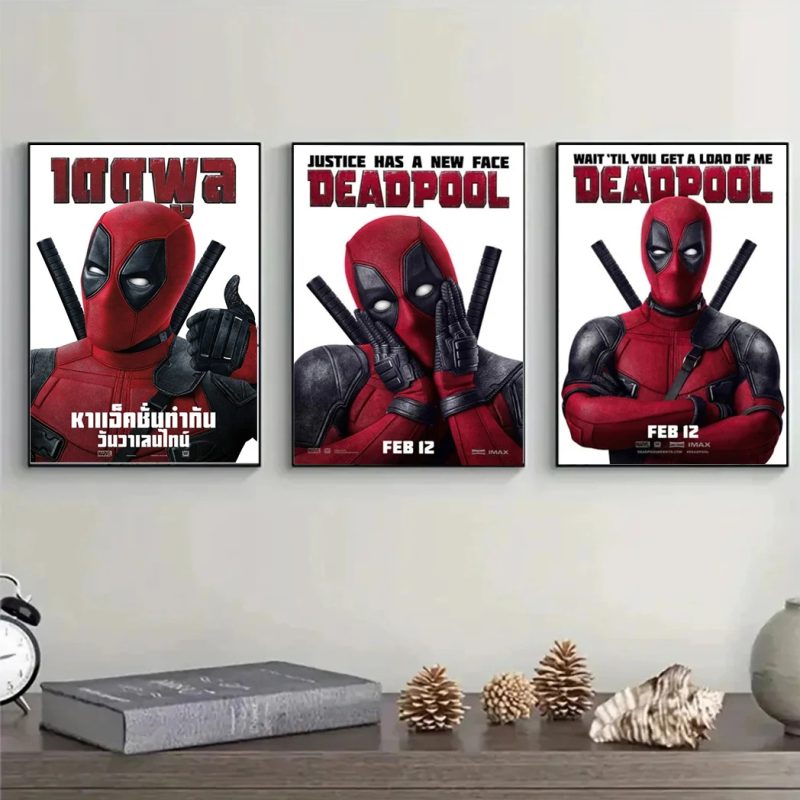Deadpool Art Print – Motivational Pop Culture - Image 3