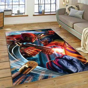 Deadpool Rug – Graphic Pop Culture Statement