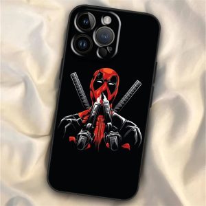 Deadpool iPhone Case – Multicolour Comic Defence