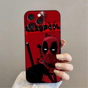 Deadpool Flexible iPhone Case – Military-Grade Durability