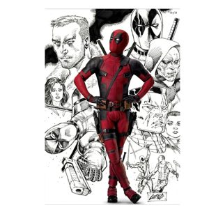 Deadpool Signature Pose Poster – Iconic Character Art