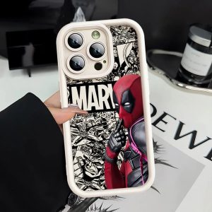 Deadpool iPhone Armour – Wireless Charging Compatible