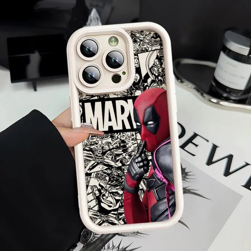 Deadpool iPhone Armour – Wireless Charging Compatible