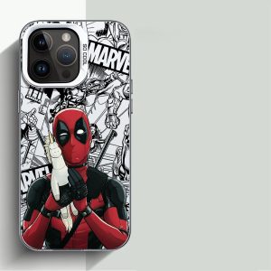 Deadpool PVC Phone Case – Raised Bezel Screen Defence
